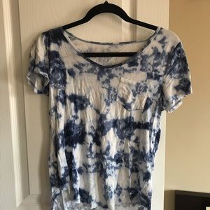 hollister tye-die top